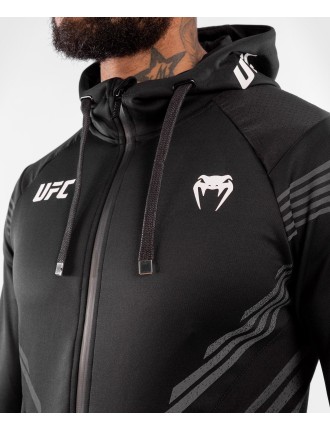 Top Choice UFC Venum Personalized Authentic Fight Night Men's Walkout Hoodie - Black Just Launched