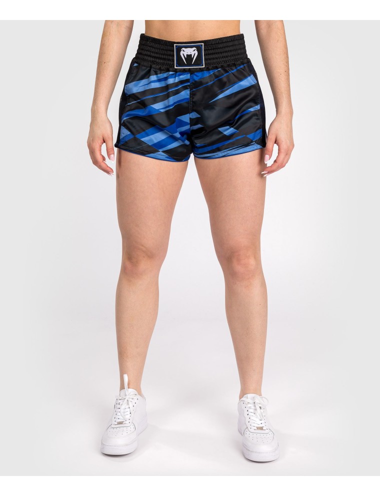 Top Choice Venum Abyss Women Muay Thai Shorts - Shadow Blue Just In