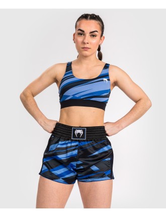 Top Choice Venum Abyss Women Muay Thai Shorts - Shadow Blue Just In