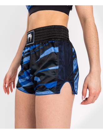 Top Choice Venum Abyss Women Muay Thai Shorts - Shadow Blue Just In