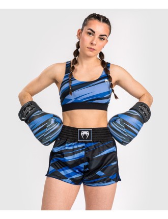 Top Choice Venum Abyss Women Muay Thai Shorts - Shadow Blue Just In