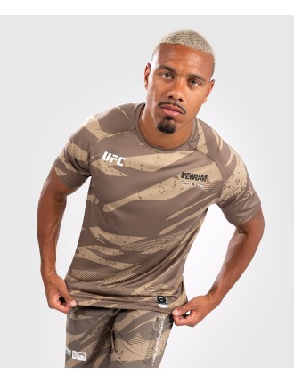 Top Choice UFC Adrenaline by Venum Men's Fight Week Dry-Tech T-shirt - Desert Camo