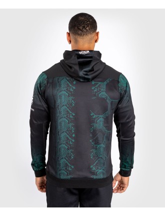 Top Choice UFC Adrenaline by Venum Personalized Authentic Fight Night Men's Walkout Hoodie - Emerald Edition - Green/Black In St