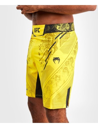 Top Choice UFC Adrenaline by Venum Authentic Fight Night Men's Fight Short - Long Fit - Yellow On Hand Now