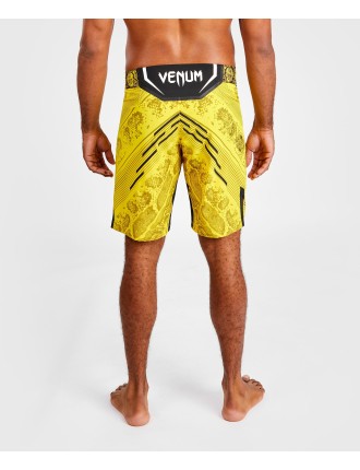 Top Choice UFC Adrenaline by Venum Authentic Fight Night Men's Fight Short - Long Fit - Yellow On Hand Now