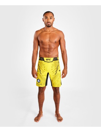 Top Choice UFC Adrenaline by Venum Authentic Fight Night Men's Fight Short - Long Fit - Yellow On Hand Now