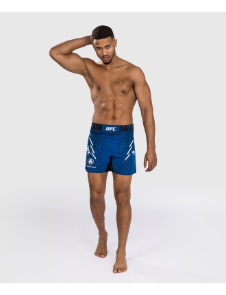 Top Choice UFC Adrenaline by Venum Authentic Fight Night Men's Fight Short - Short Fit - Blue