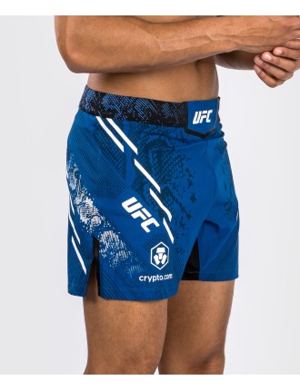 Top Choice UFC Adrenaline by Venum Authentic Fight Night Men's Fight Short - Short Fit - Blue