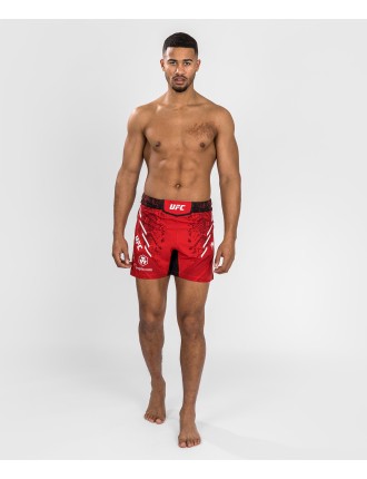 Top Choice UFC Adrenaline by Venum Authentic Fight Night Men's Fight Short - Short Fit - Red On Hand Now