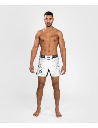 Top Choice UFC Adrenaline by Venum Authentic Fight Night Men's Fight Short - Short Fit - White Fresh Release