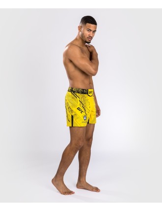 Top Choice UFC Adrenaline by Venum Authentic Fight Night Men's Fight Short - Short Fit - Yellow Limited Stock