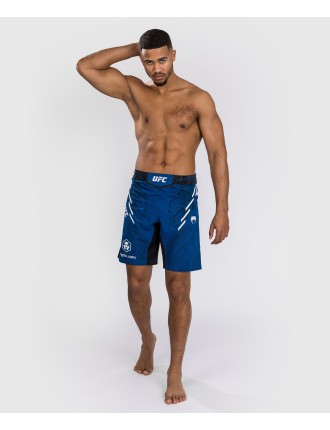 Top Choice UFC Adrenaline by Venum Authentic Fight Night Men's Fight Short - Long Fit - Blue