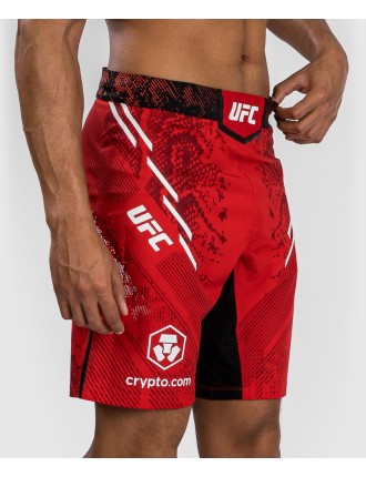 Top Choice UFC Adrenaline by Venum Authentic Fight Night Men's Fight Short - Long Fit - Red Hot New Item