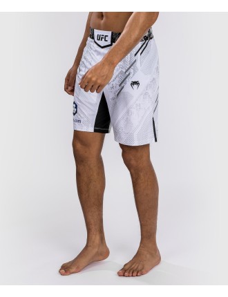 Top Choice UFC Adrenaline by Venum Authentic Fight Night Men's Fight Short - Long Fit - White New Collection