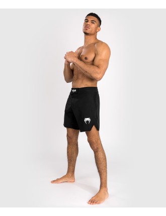 Top Choice Venum Contender Men Fight Shorts - Black/White Immediate Availability