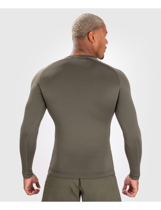 Top Choice Venum Contender Men Long Sleeve Rashguard - Khaki Fresh Release