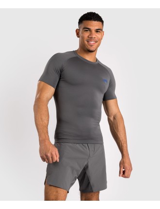 Top Choice Venum Contender Men Short Sleeve Rashguard - Grey Just Launched