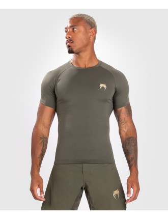 Top Choice Venum Contender Men Short Sleeve Rashguard - Khaki