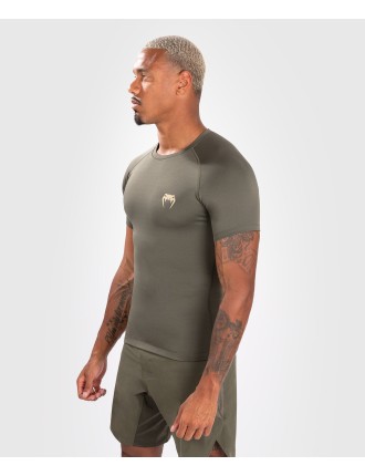 Top Choice Venum Contender Men Short Sleeve Rashguard - Khaki