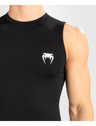 Top Choice Venum Contender Men Sleeveless Rashguard - Black/White Hot New Item