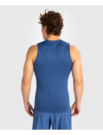 Top Choice Venum Contender Men Sleeveless Rashguard - Blue In Stock