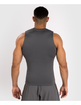 Top Choice Venum Contender Men Sleeveless Rashguard - Grey Available for Immediate Shipping