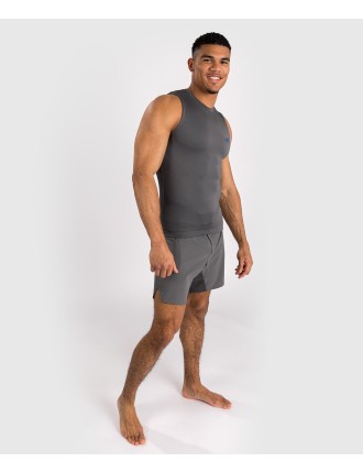 Top Choice Venum Contender Men Sleeveless Rashguard - Grey Available for Immediate Shipping