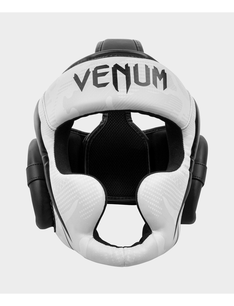 Top Choice Venum Elite Boxing Headgear - White/Camo Hot New Item