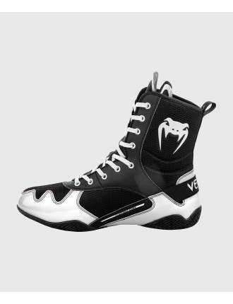 Top Choice Venum Elite Boxing Shoes - Black/White Available for Immediate Shipping