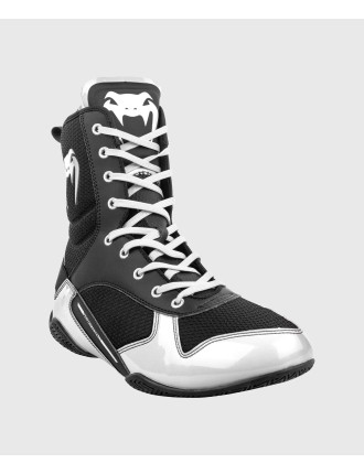 Top Choice Venum Elite Boxing Shoes - Black/White Available for Immediate Shipping