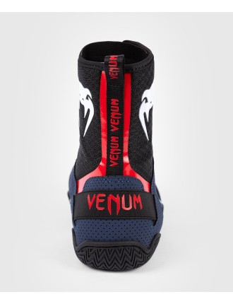 Top Choice Venum Elite Boxing Shoes - Navy/Black/Red On Hand Now