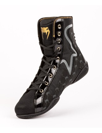 Top Choice Venum Elite Evo Monogram Boxing Shoes ﾨC Black