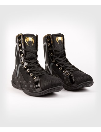 Top Choice Venum Elite Evo Monogram Boxing Shoes ﾨC Black