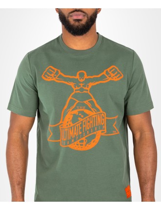 Top Choice UFC by Venum Ulti-Man T-Shirt - Khaki/Orange Hot New Item