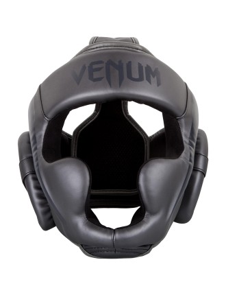 Top Choice Venum Elite Headgear - Grey/Grey Fresh Release