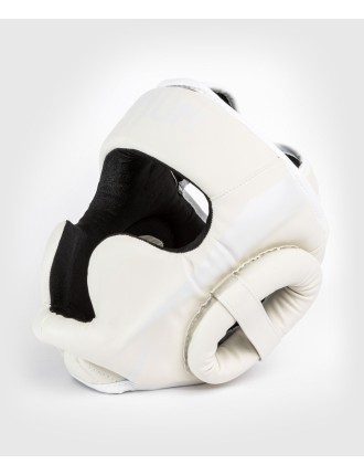 Top Choice Venum Elite Headgear - White/White