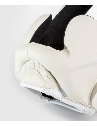 Top Choice Venum Elite Headgear - White/White