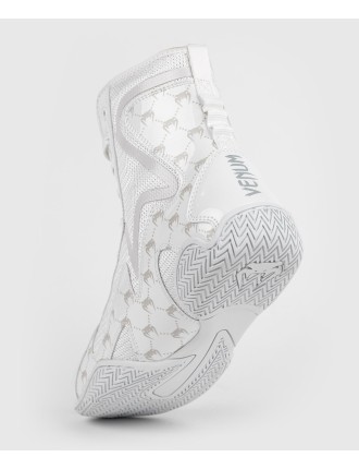 Top Choice Venum Elite Evo Monogram Boxing Shoes - White/Off-White Ready for Shipment