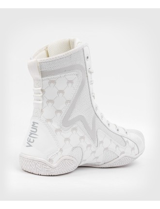 Top Choice Venum Elite Evo Monogram Boxing Shoes - White/Off-White Ready for Shipment