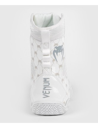 Top Choice Venum Elite Evo Monogram Boxing Shoes - White/Off-White Ready for Shipment