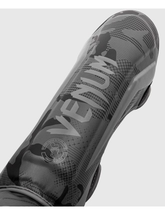 Top Choice Venum Elite Shin Guards - Black/Dark camo On Hand Now