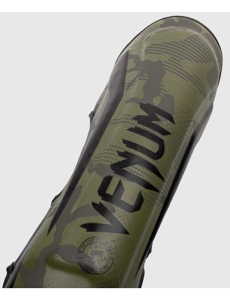 Top Choice Venum Elite Shin Guards - Khaki camo Immediate Availability