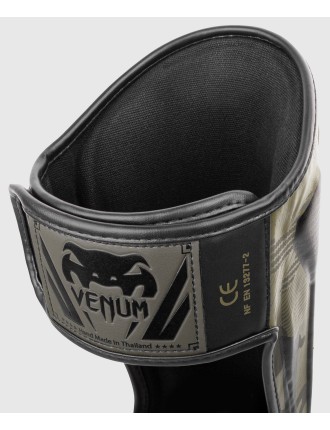 Top Choice Venum Elite Shin Guards - Khaki camo Immediate Availability