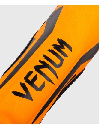 Top Choice Venum Elite Shin Guards Kids - Exclusive - Neo Orange