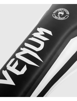 Top Choice Venum Elite Standup Shinguards - Black/White