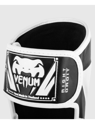 Top Choice Venum Elite Standup Shinguards - Black/White