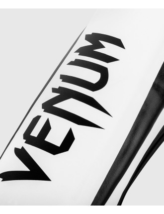 Top Choice Venum Elite Standup Shinguards - White/Black Just Launched