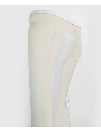 Top Choice Venum Elite Standup Shinguards - White/White New Collection