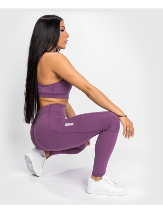 Top Choice Venum Essential Performance Leggings - Dusky Orchid/Brushed Silver New Stock