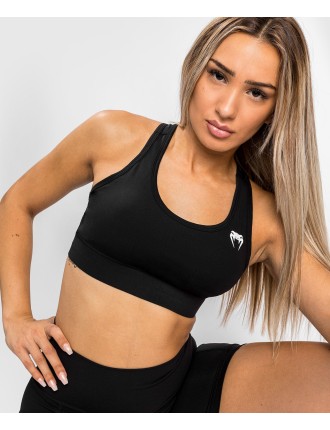 Top Choice Venum Essential Medium Impact Sport Bras - Black Latest Edition